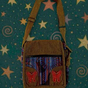 Butterfly Hippie Purse